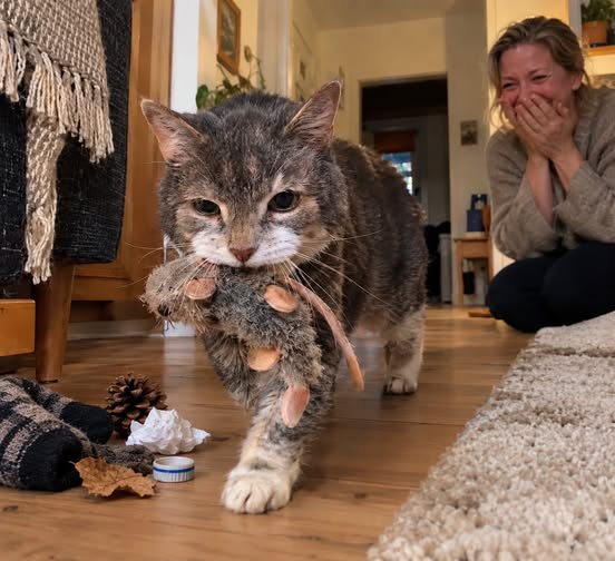 Der alte Kater, der nicht allein sterben wollte